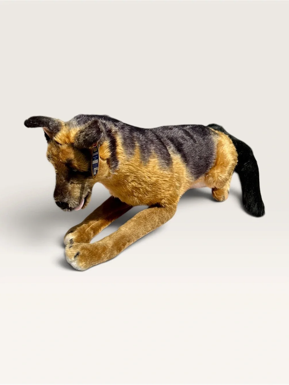 Lifelike 31” Melissa & Doug German Shepherd Plush Realistic | Stuffed Animal Toy